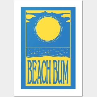 Beach Bum Posters and Art